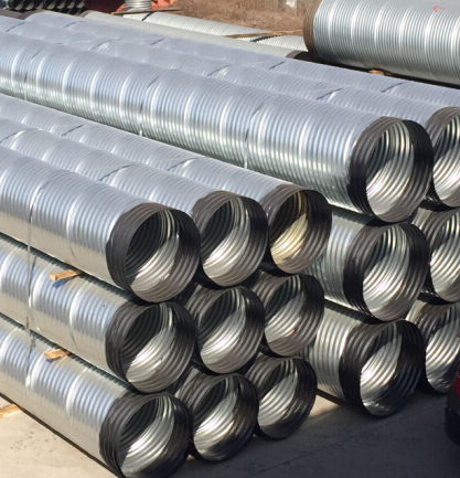 鍍鋅波紋管涵 鍍鋅波紋管涵